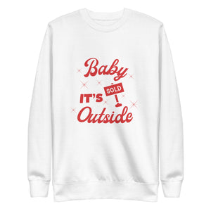 Unisex Premium Sweatshirt Sold Real Estate Christmas