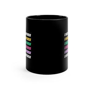 Black mug 11oz