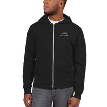 Load image into Gallery viewer, Embroidered Loan Officer Unisex Zip Up Hoodie