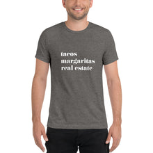 Load image into Gallery viewer, Tacos Margaritas Real Estate Short sleeve t-shirt