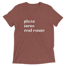 Load image into Gallery viewer, Pizza Tacos Real Estate Short sleeve t-shirt