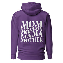 Load image into Gallery viewer, Unisex Hoodie Mom Mommy Mama