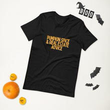 Load image into Gallery viewer, Unisex t-shirt- Pumpkin Spice